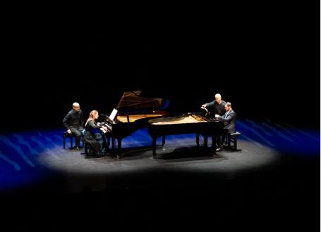 Concert de deux pianos au Festival de la Vézère à Brive-La-Gaillarde