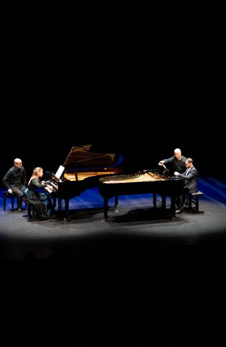 Concert de deux pianos au Festival de la Vézère à Brive-La-Gaillarde